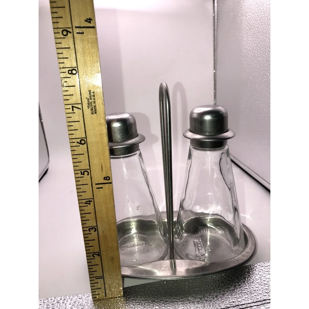 Oil And Vinegar Bottles With Holding Tray From Ikea